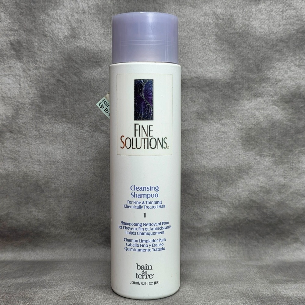 Bain De Terre Fine Solutions Cleansing Shampoo‎ for Thinning Hair 10.1 oz